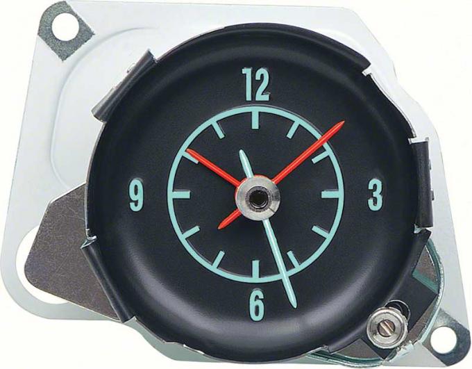 OER 1968-71 Corvette In Dash Clock - With Green Markings 6262640A