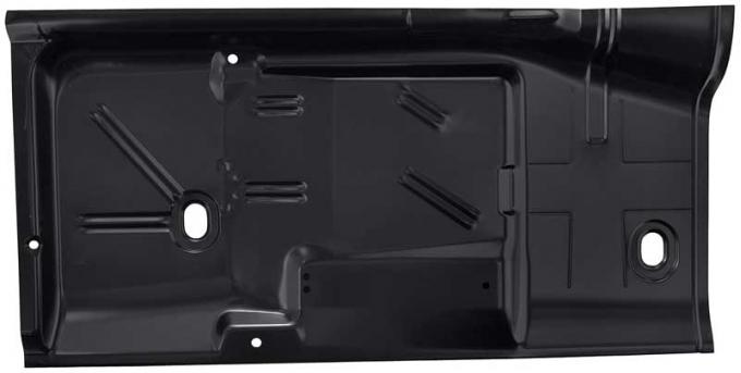Redline Restomotive® 1962-1967 Chevrolet Chevy II Front Left Floor Pan without Toe Board Includes 1/2 Center Hump Area