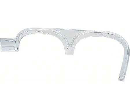 OER 1965 Impala, Bel Air, Biscayne, Headlight Eyebrow Molding, LH Driver Side, GM Licensed 3865253