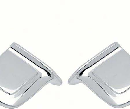 OER 1959-67 Buick, Chevrolet, Pontiac, Oldsmobile, Chrome Inner Door Handles, Pair K146