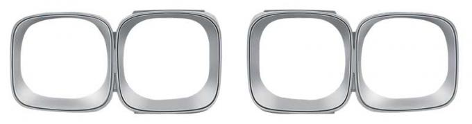OER 1973-74 Charger & Charger SE Headlamp Shields *MB9941