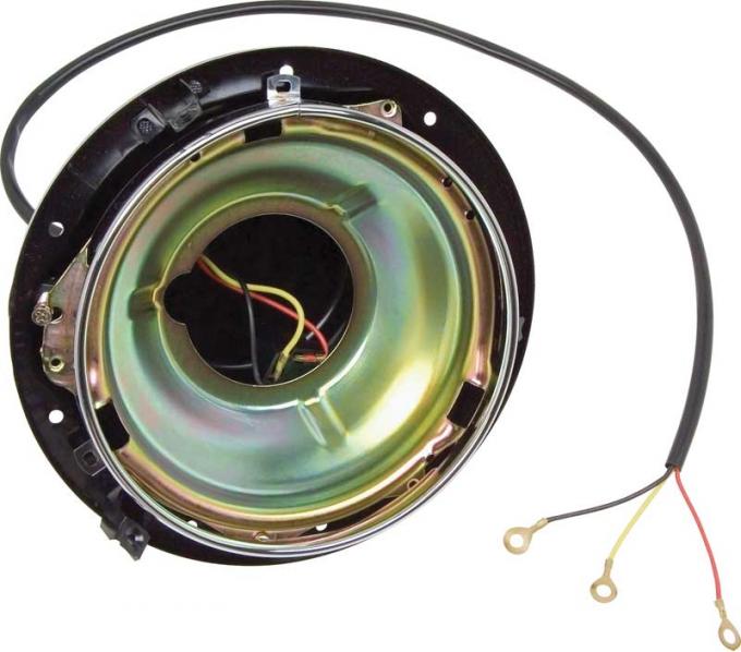 1955 (2nd Series), 1956-57 GM Truck Headlight Bucket/Ring Assembly