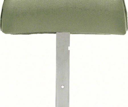 OER 1969 Camaro / Firebird Moss Green Headrest Assemblies with Straight Bar K31019