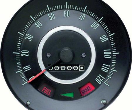 OER 1967 Camaro / Firebird without Speed Warning Standard 120MPH Speedometer 6480794