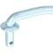 1968-69 327, 350 Carb to Accelerator Lever Rod, Small Block with 4 bbl Carb