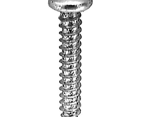 Phillips Pan Head Tapping Screw, Silver Zinc, # 8 X 5/8" L
