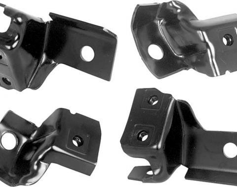 1969 Camaro, Rear Bumper Bracket Set, Inner & Outer, 4 Piece Set