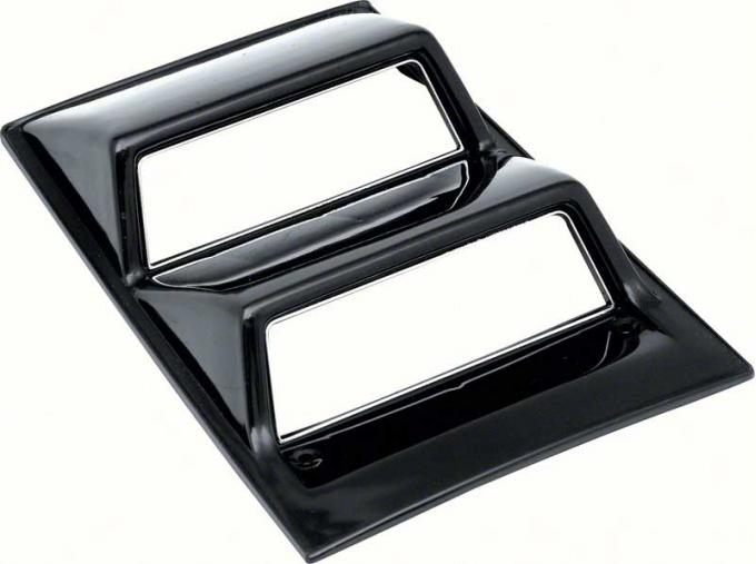 1968-69 Camaro, 1968-74 Nova, Ventura, Console Gauge Cover, with Chrome Trim