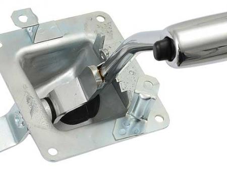 1967-68 Mustang, Cougar, Shifter Assembly, Auto Trans, with Factory Console