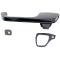 1973-91 Chevy, GMC Pickup Truck, Blazer, Jimmy, Suburban, Chrome Exterior Door Handle, Black, LH Driver Side