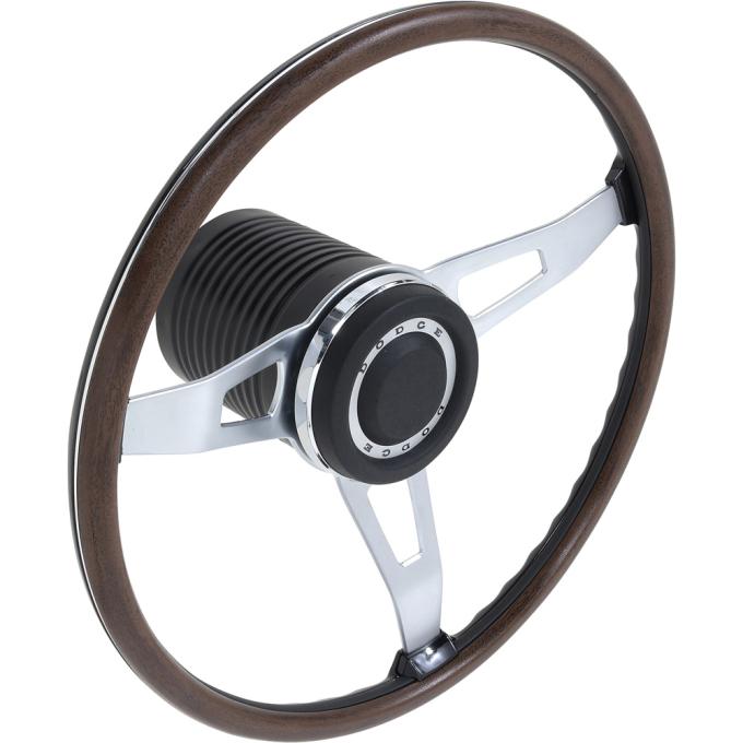 1970 Challenger Wood Grain Rim Blow Steering Wheel Kit