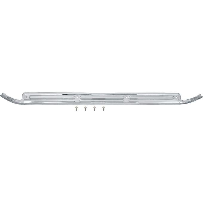 1967-72 Chevy, GMC Truck, Chrome Door Sill Plate, with Hardware, Each