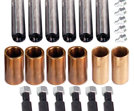 1948-56 Ford F1 / F-100 Truck, Rear Leaf Spring Shackle Pin and Bushing Kit