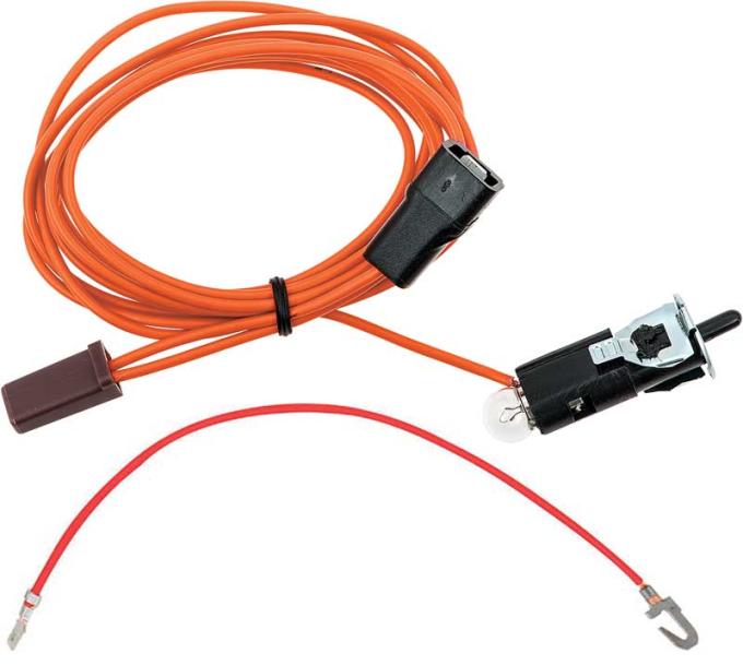 OER 1955-87 Chevrolet, GMC, Pontiac, Glove Box Lamp Assembly, with Socket and Wiring CX2043