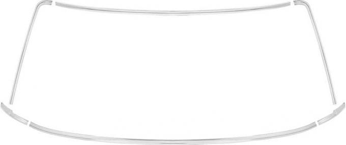 OER 1975-79 Nova / X=Body Windshield Molding Set N1448