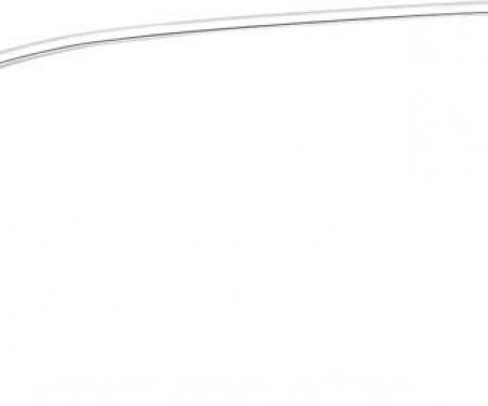 1967-76 Dart, Scamp Valiant A-Body, Rear Wheel Opening Molding, with Hardware, RH Passenger Side