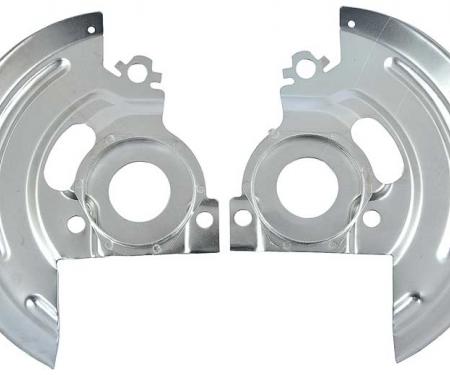 OER 1964-74 Disc Brake Backing Plate Set for 2" Drop Spindles - Various GM Models 153644