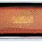 1981-91 Chevy, GMC Truck, Front Side Marker Lamp, Amber, Polished Trim Bezel & Gasket, LH, Driver Side