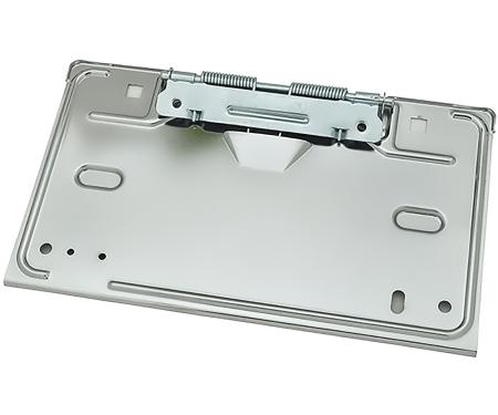 1964-68 Chevelle, Malibu, Tempest, Lemans, GTO, License Plate Bracket, Gas Door, Rear