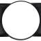 OER 1970-73 Challenger, Charger, Coronet, Cuda, Road Runner, Radiator Fan Shroud, 26", B-Body, E-Body 2998326