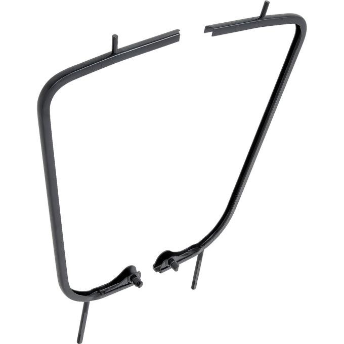 OER 1955-59 Chevrolet, GMC Truck, Vent Window Glass Frames, Painted Black, LH and RH T70490