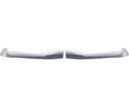 OER 1956 Chevrolet Bel Air, 150, 210, Nomad, Hood Bar Extensions, Pair TF300003