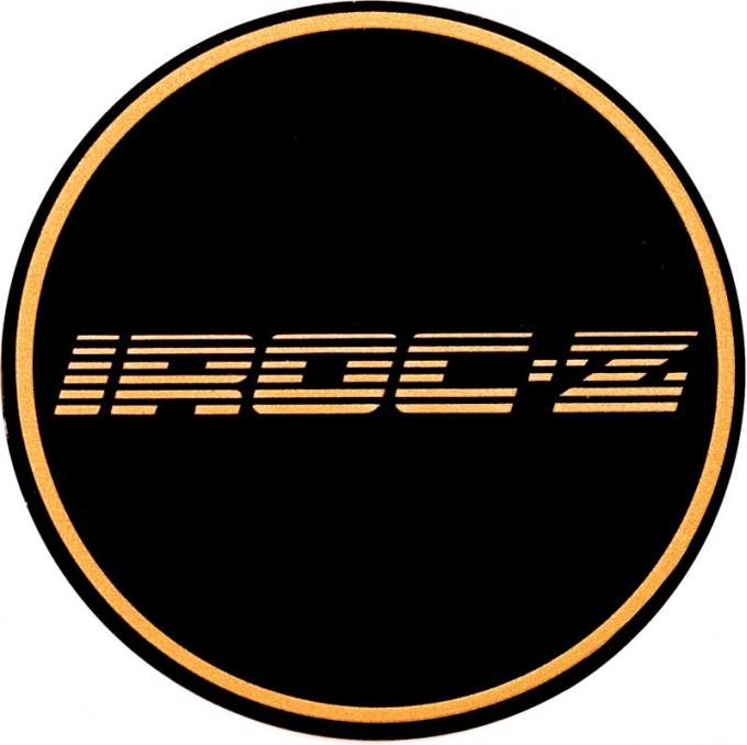 OER 1988 Camaro Aluminum Wheel Center Cap Insert Emblem - IROC-Z Gold 10087755