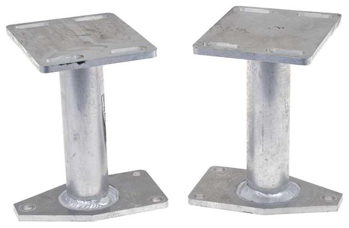 OER 1981-87 Buick Regal, Front Bumper Impact Shocks, Aluminum, Pair GN110791