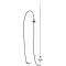 1964-68 Ford Mustang, Radio Antenna Assembly, with Round Base And Telescoping Mast