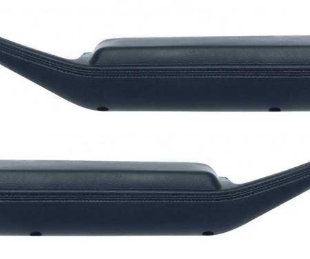 OER 1974-81 Camaro / Firebird Arm Rest Pad / Door Pull Handles - Black - Pair K74101