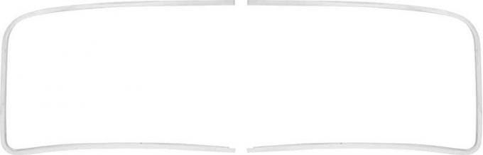 1947-53 Chevrolet, GMC Pickup Truck, Front Windshield Molding Set, 2 Piece Set