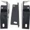 1967-68 Mustang, Stone Deflector Brackets, 3 Piece Set