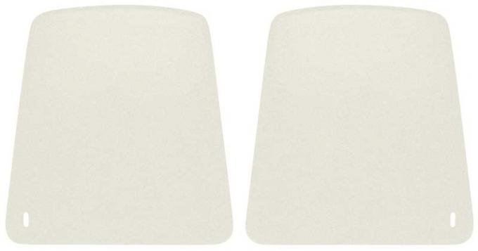 OER 1967-70 Camaro / Firebird White Bucket Seat Back Panels K1010