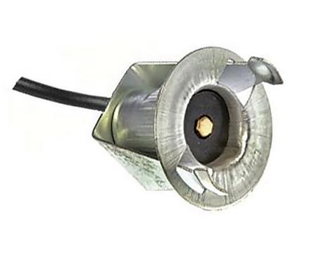 Single Contact Pigtail, For License Lamp, Fits 7/8" - 1-1/8" Hole