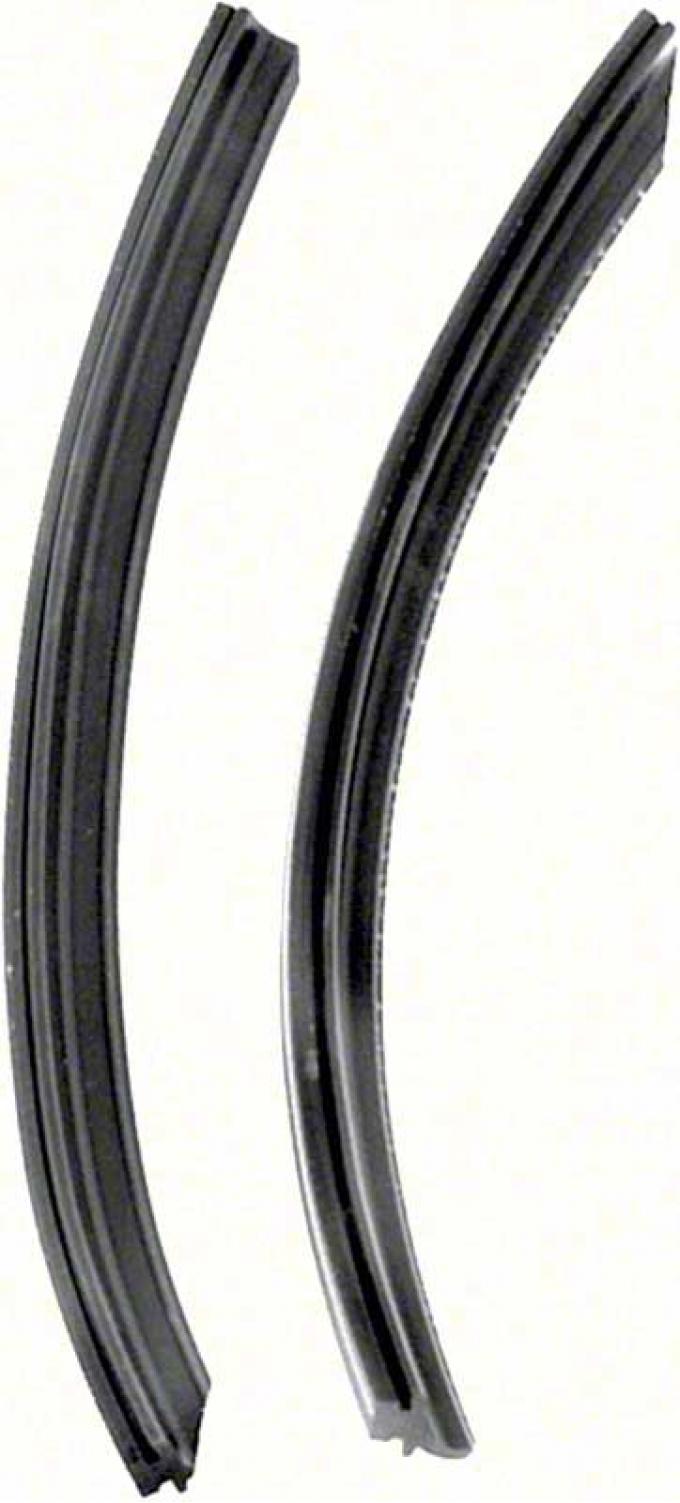 OER 1962-65 Chevy II / Nova Quarter Window Vertical Weatherstrip With Steel K446