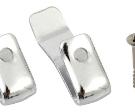 Redline Restomotive® Mustang 64-66 Cp/Fb (2-Piece Set) Coat Hooks - 1 Pair LG-10-497