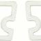 OER 1967-68 Camaro RS, Park Lamp Lens To Housing Gaskets, Pair K459