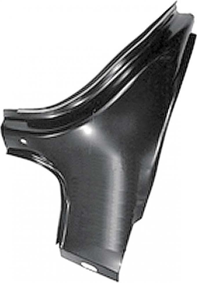1970 Chevrolet Nova, Trunk Gutter Side Brace, RH Passenger Side