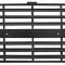 1983-84 Chevy Pickup, Blazer, Suburban, Front Grill Emblem Delete Panel, Dual Headlamps, Dark Gray