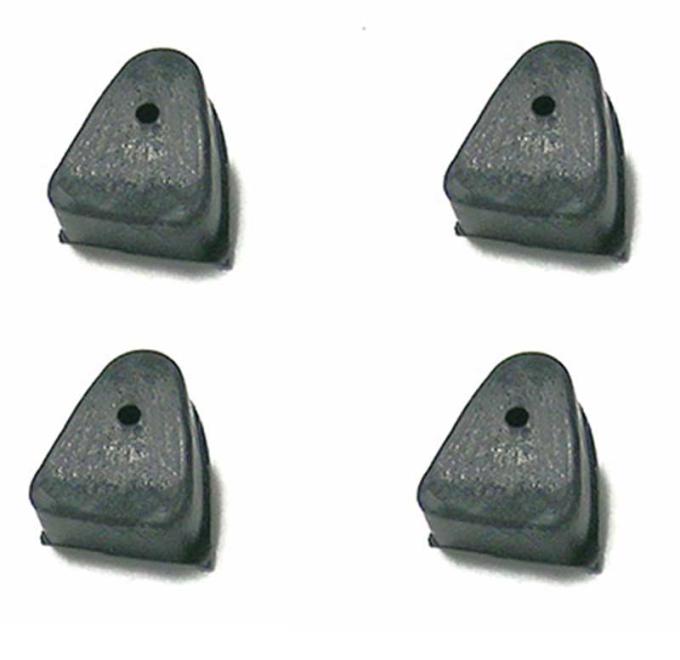 1964-66 Mustang, Bumper Guard Cushion Set, Front Or Rear