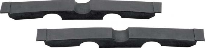 Lower Radiator Mounting Pads, Pair 1963-1966