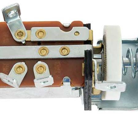 1940-55 GM, Headlamp Switch, with Shaft and Knob, 6-Volt, Universal Fit 1995041