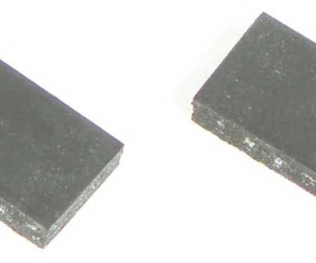 1967-68 Camaro, Firebird, Center Dash Vent Rubber Spacers, Anti-Rattle, Pair