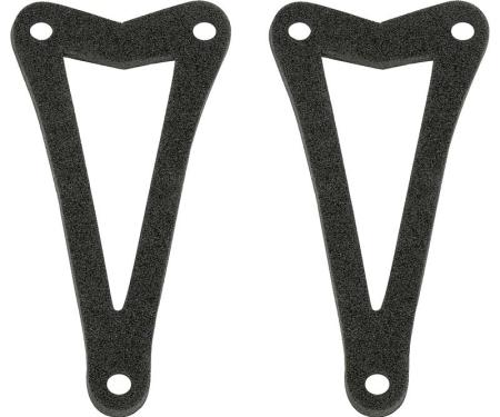 1968 Bonneville, Catalina, Firebird, Executive, Rear Side Marker Gaskets, Black, Pair