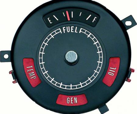 1969 Firebird, Standard Dash Fuel Gauge, GM Licensed