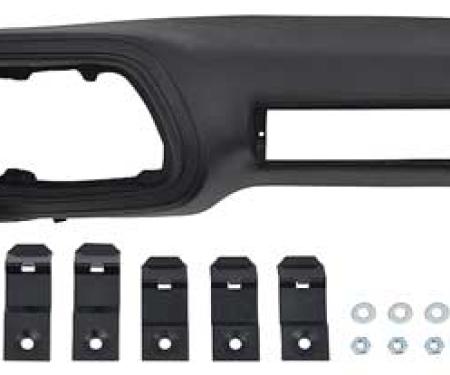 OER 1970-78 Camaro, Dash Pad, with AC, Black, Made in USA 3972032B