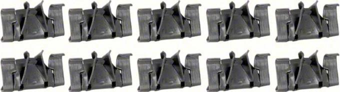 OER 1967-69 Camaro / Firebird Convertible 10 Piece Well Molding Clip Kit *R749