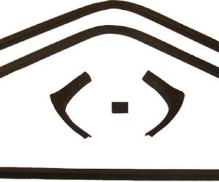 1968-70 Charger 6 Piece Interior Rear Window Trim Set