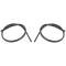 1955-56 Chevy Bel Air, 150, 210, 1947-57 Chevy, GMC Truck, Headlight Bezel Seals, Pair