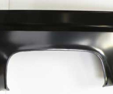 1976-78 K5 Blazer, Jimmy, Rear Bedside Panel, with Round Fuel
